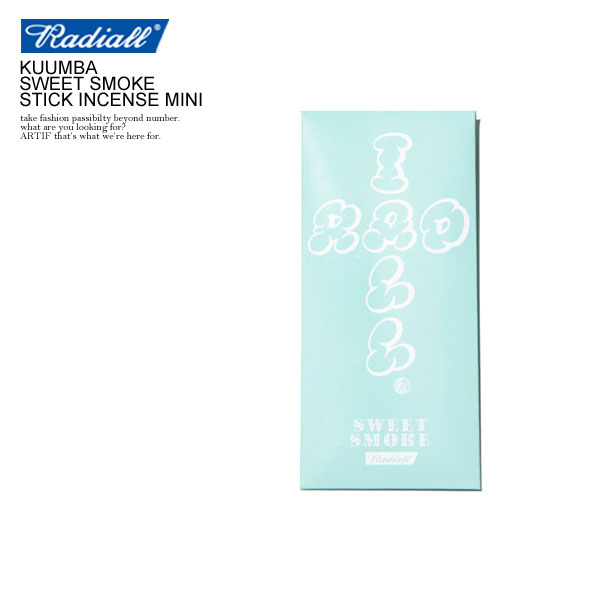 RADIALL ×KUUMBA ラディアル お香 SWEET SMOKE STICK INCENSE MINI メンズ スティック