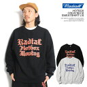 楽天CRESCENT LOTUS20％OFF SALE セール ラディアル スウェット RADIALL HOTBOX - CREW NECK SWEATSHIRT L/S radiall メンズ トレーナー ヘビーウェイト 送料無料 ストリート