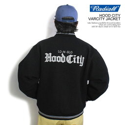 ラディアル スタジャン メンズ ラディアル ジャケット RADIALL HOOD CITY - VARCITY JACKET radiall メンズ スタジャン ヴァーシティージャケット 送料無料 ストリート