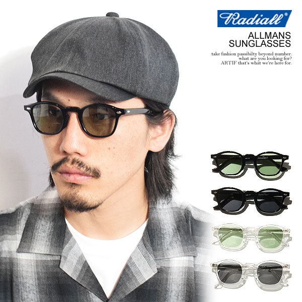 ラディアル サングラス RADIALL ALLMANS - SUNGLASSES radiall メンズ クラウンパントタイプ カラーレンズ メガネ 送料無料 ストリート