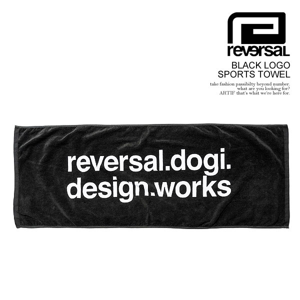 С  reversal BLACK LOGO SPORTS TOWEL  ݡĥ ̵ ȥ꡼ rvddw