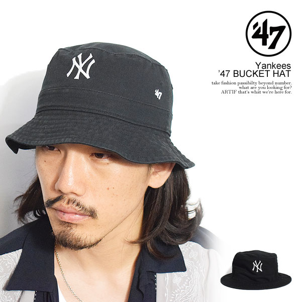 フォーティーセブン ハット '47 Yankees ’47 BUCKET HAT メンズ バケットハット バケハ ヤンキース 送料無料 ストリート