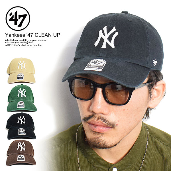 47 tH[eB[Zu Lbv [Lbv L[X 47 N[ibv Xq Yankees Home '47 CLEAN UP Y fB[X jp 