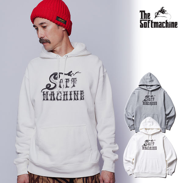 30％OFF SALE セール ソフトマシーン パーカー SOFTMACHINE SNAKE LOGO HOODED(SWEAT PARKA) メンズのサムネイル