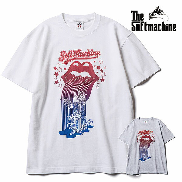 乐天商城 - 2026 夏 先行予約 6月～7月入荷予定 ソフトマシーン Tシャツ SOFTMACHINE CASCADE-T (T-SHIRTS) メンズ 送料無料 キャンセル不可