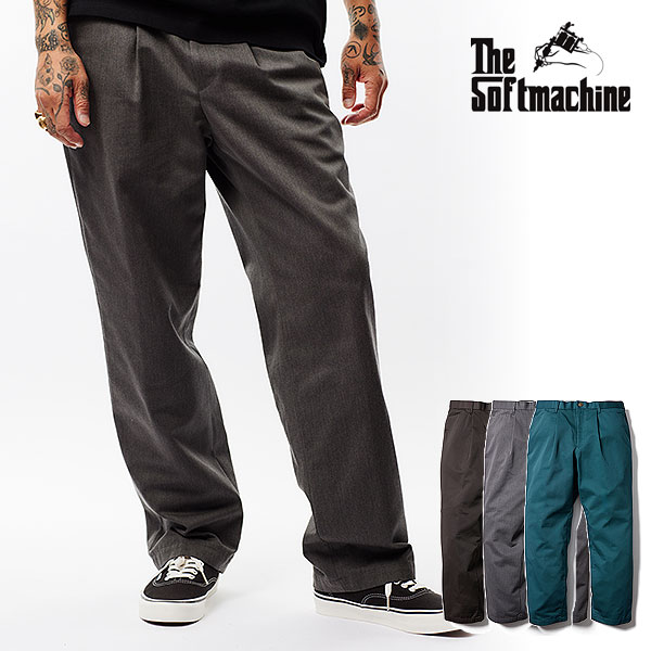 乐天商城 - 2026 夏 先行予約 7月～8月入荷予定 ソフトマシーン パンツ SOFTMACHINE EDWARD PANTS (WORK PANTS) メンズ 送料無料 キャンセル不可