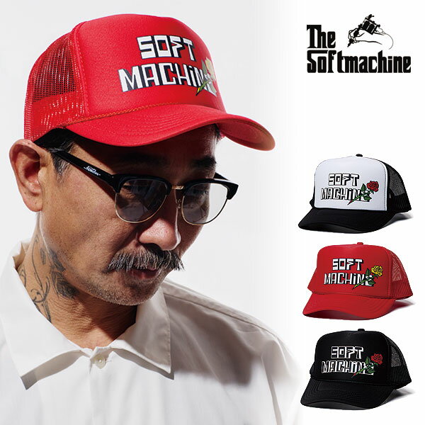 乐天商城 - 2026 夏 先行予約 6月～7月入荷予定 ソフトマシーン キャップ SOFTMACHINE HISTORIA CAP (MESH CAP) メンズ 送料無料 キャンセル不可
