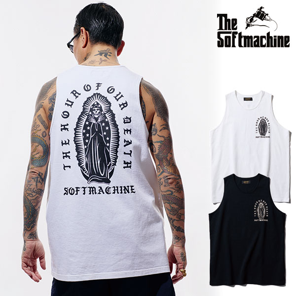 2026 夏 先行予約 6月～7月入荷予定 ソフトマシーン タンクトップ SOFTMACHINE LAST TIME TANK (TANK TOP) メンズ 送料無料 キャンセル不可
