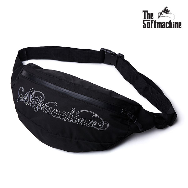 乐天商城 - 2026 夏 先行予約 6月～7月入荷予定 ソフトマシーン ウエストバッグ SOFTMACHINE MIDNIGHT WEST BAG (REFLECTOR PRINT WEST BAG) メンズ 送料無料 キャンセル不可