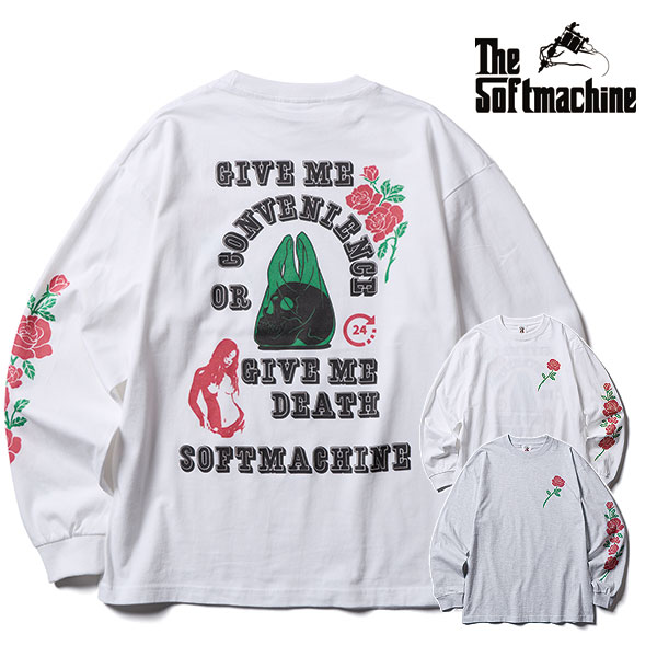 乐天商城 - 2026 夏 先行予約 8月～9月入荷予定 ソフトマシーン Tシャツ SOFTMACHINEVALUE L/S (L/S T-SHIRTS) メンズ 送料無料 キャンセル不可