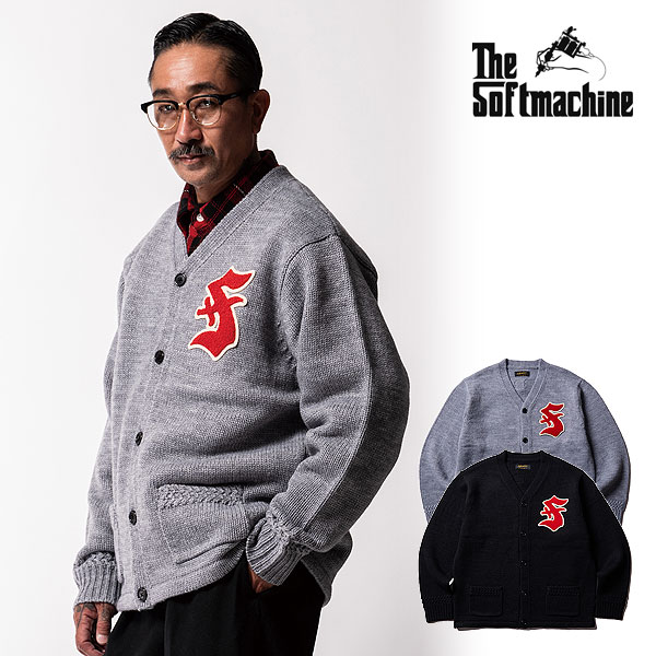 ソフトマシーン カーディガン SOFTMACHINE CREST CARDIGAN(CARDIGAN) メンズ 送料無料
