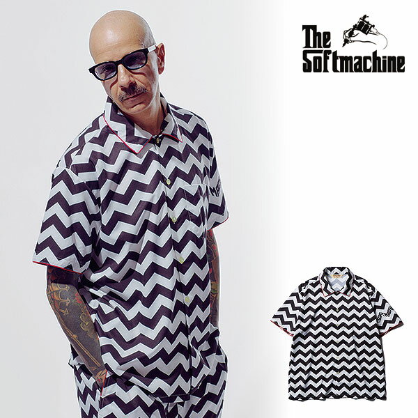 2026 春夏 先行予約 4月～5月入荷予定 ソフトマシーン シャツ SOFTMACHINE BLACK LODGE SHIRTS S/S (S/S SHIRTS) メンズ 送料無料 キャンセル不可