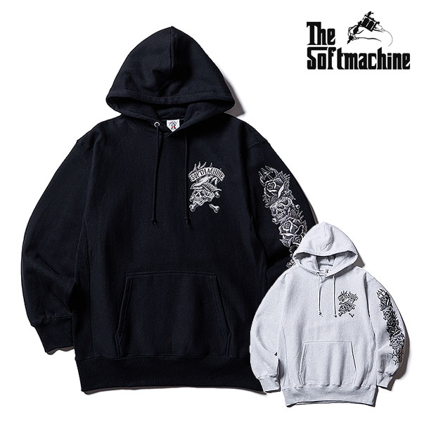 ソフトマシーン パーカー SOFTMACHINE TOTEM SKULLS HOODED (SWEAT PARKA) メンズ 送料無料