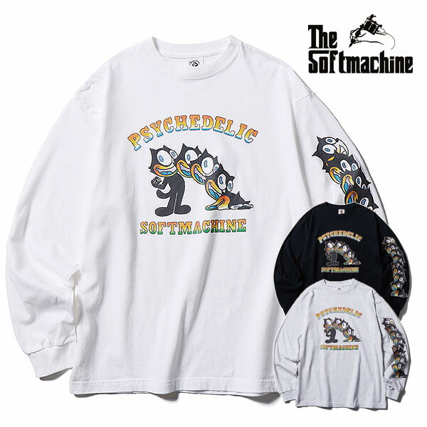 2026 秋冬 先行予約 9月～10月入荷予定 ソフトマシーン Tシャツ SOFTMACHINE DROPPING L/S (L/S T-SHIRTS) メンズ 送料無料 キャンセル不可