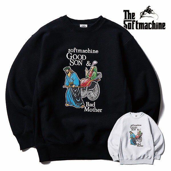 2026 秋冬 先行予約 10月～11月入荷予定 ソフトマシーン スウェット SOFTMACHINE GOOD SON SWEAT (CREW NECK SWEAT) メンズ 送料無料 キャンセル不可