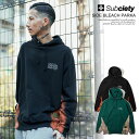 30%OFF SALE セール サブサエティ パーカー SUBCIETY SIDE BLEACH PARKA subciety メンズ プルオーバー ブリーチ加工 ストリート