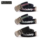 TuTGeB xg SUBCIETY CAUCHO BELT Xg[gn t@bV