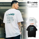 TuTGeB TVc SUBCIETY LABEL TEE subciety Y  TEE obNvg  Xg[g