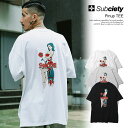 楽天CRESCENT LOTUSサブサエティ Tシャツ SUBCIETY Pinup TEE subciety メンズ 半袖 半袖TEE ピンナップガール 送料無料 ストリート