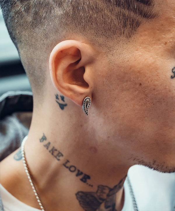 30％OFF SALE セール サブサエティ ピアス SUBCIETY Paisley pierce メンズ フープ...