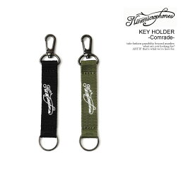 ナインマイクロフォンズ キーホルダー NINE MICROPHONES KEY HOLDER -Comrade- メンズ テープ キーリング ストリート