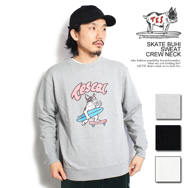 エンドレスサマー スウェット The Endless Summer TES SKATE BUHI SWEAT CREW NECK メンズ トレーナー クルーネック 送料無料 ストリート