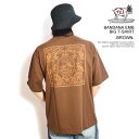 GhXT}[ TVc The Endless Summer TES BANDANA EMB BIG T-SHIRT -BROWN- Y  TES rbOTVc  Xg[g