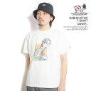 GhXT}[ TVc The Endless Summer KABUKI STAR T-SHIRT -WHITE- Y  TES USRbg  Xg[g