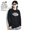 The Endless Summer エンドレスサマー 長袖 Tシャツ ロンT サーマル TES HEAVY THRMAL CAL FACTORY LONG SLEEVE T SHIRT BLACK メンズ レディース 男女兼用 おしゃれ