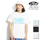 バンズ Tシャツ VANS M Est. 1966 Tee メンズ 半袖 半袖Tシャツ 定番ロゴ スケーター 送料無料 ストリート