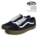 バンズ スニーカー VANS Old Skool Hairy Suede Dark Navy メンズ オールドスクール 送料無料 ストリート