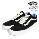 バンズ スニーカー VANS Old Skool Oversized Lace Black/Light Blue メンズ オールドスクール 送料無料 ストリート