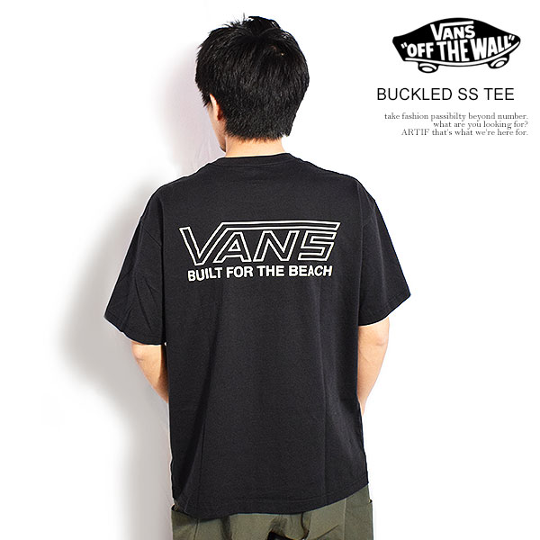 乐天商城 - ヴァンズ Tシャツ VANS BUCKLED SS TEE メンズ 半袖 バンズ スミクロ スケーター 送料無料 ストリート