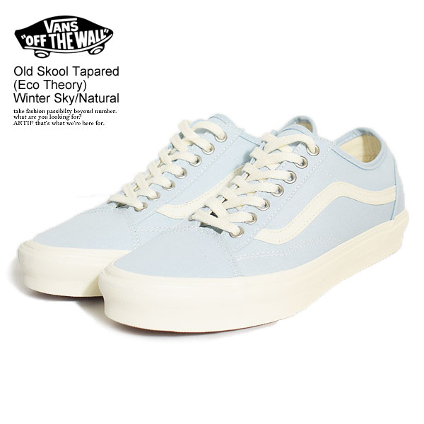 30％OFF SALE セール バンズ スニーカー VANS Old Skool Tapared (Eco Theory) Winter Sky/Natural メンズ 靴 シューズ オールドスクール エコセオリー 送料無料 ストリート 正規品・正規取扱店