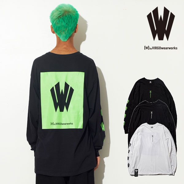 乐天商城 - 50％OFF SALE セール ダブリューバイヴァルゴウェアワークス Tシャツ W by VIRGOwearworks Big back L/S メンズ