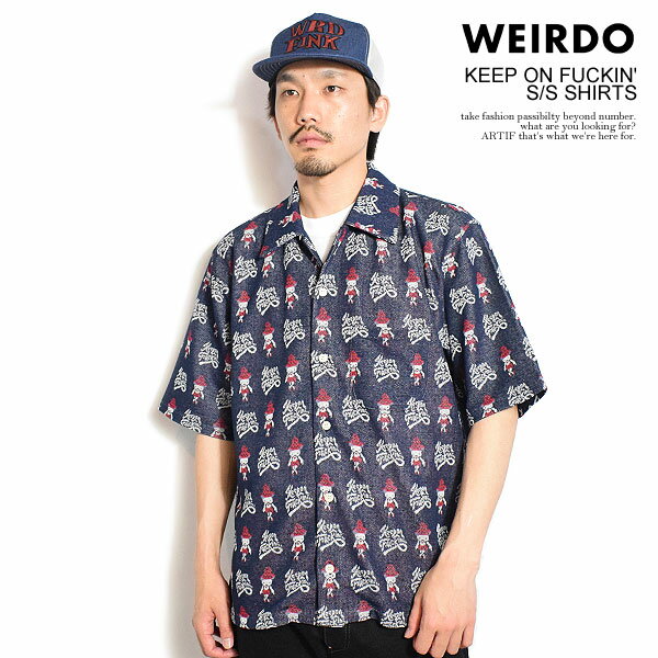 楽天市場】weirdo 総柄シャツ（メンズファッション）の通販