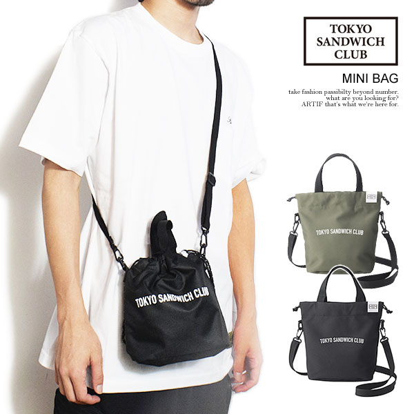 ȥ祦ɥå Хå TOKYO SANDWICH CLUB MINI BAG  ݡ 2WAY ̵ ȥ꡼