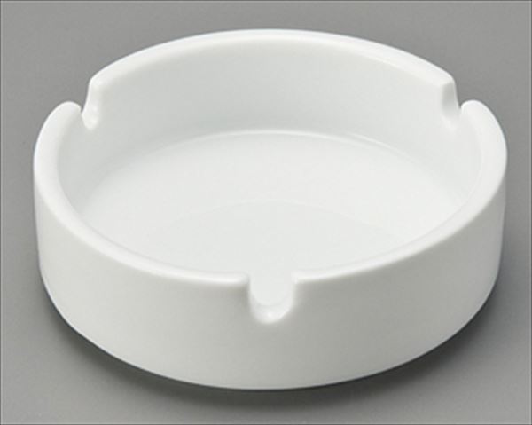 9cm丸灰皿WH　サイズ：φ9×H3cm 業務用 キッチン用品 厨房用品 食器 居酒屋 おしゃれ食器 創作料理