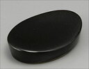 黒5cm楕円箸置き サイズ:5.2×3.6×H1.3cm 業務用 キッチン用品 厨房用品 食器 居酒屋 おしゃれ食器 創作料理