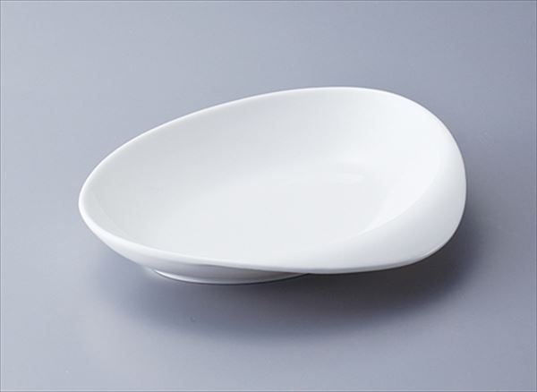 Sea-shell 20cmスーププレート　サイズ：20.0×16.5×H3.5cm 業務用 キッチン用品 厨房用品 食器 居酒屋 おしゃれ食器 創作料理