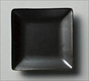 10cm正角メタ(BK) サイズ:9.6×9.6×1.5cm 業務用 キッチン用品 厨房用品 食器 居酒屋 おしゃれ食器 創作料理