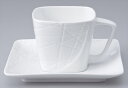 CrackコーヒーC/S サイズ:8×10.5×H6.9cm・230cc 皿14×14×H1.8cm 業務用 キッチン用品 厨房用品 食器 居酒屋 おしゃれ食器...
