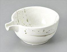 片口納豆鉢(小)(W)　サイズ：φ10×5cm 業務用 キッ