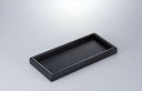 黒長角盆25 サイズ:25×11.5×2(内寸23×9.5)cm 業務用 キッチン用品 厨房用品 食器 居酒屋 おしゃれ食器 創作料理