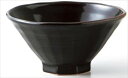 柚子黒天目 八角4.8飯碗 サイズ:φ14.6×7.5cm 業務用 キッチン用品 厨房用品 食器 居酒屋 おしゃれ食器 創作料理