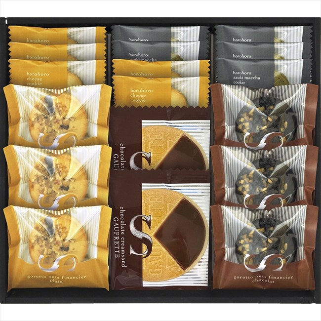 ごろっとナッツフィナンシェ＆ゴーフレット 詰合せ FZ-30 内祝 内祝い お祝 御祝 記念品 出産内祝い プレゼント 快気祝い 粗供養 引出物