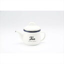 「Lilly White」ホーローティーポット「Tea」 LW-207