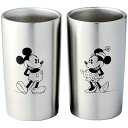 ディズニー ステンレス真空タンブラーセット300ml(ミッキー&ミニー) 内祝 内祝い お祝 御祝 記念品 出産内祝い プレゼント 快気祝い 粗供養 引出物