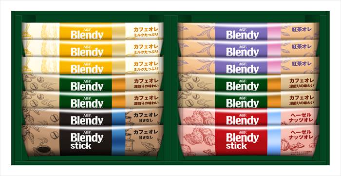 AGF ブレンディスティックカフェオレ コレクション BST-10A 内祝 内祝い お祝 御祝 記念品 出産内祝い プレゼント 快気祝い 粗供養 引出物