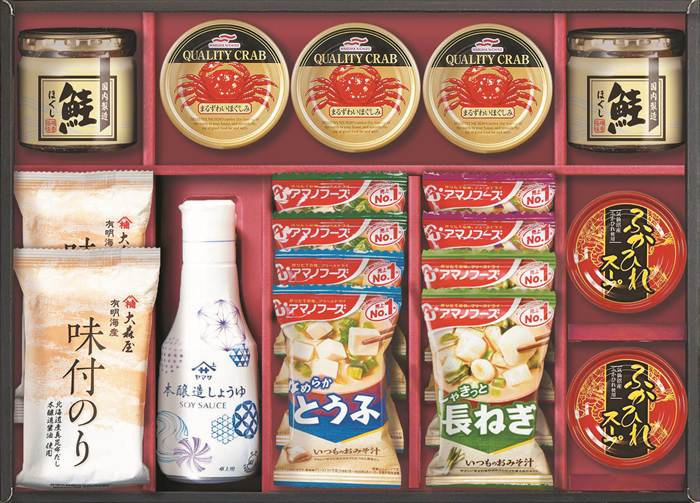 ヤマサ本醸造しょうゆ＆大森屋味付のりギフト NYO-JO 内祝 内祝い お祝 御祝 記念品 出産内祝い プレゼント 快気祝い 粗供養 引出物